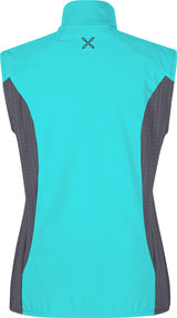 Montura - PEAK VEST WOMAN — TURQUOISE/GRAPHITE BLUE — Vista posteriore 2