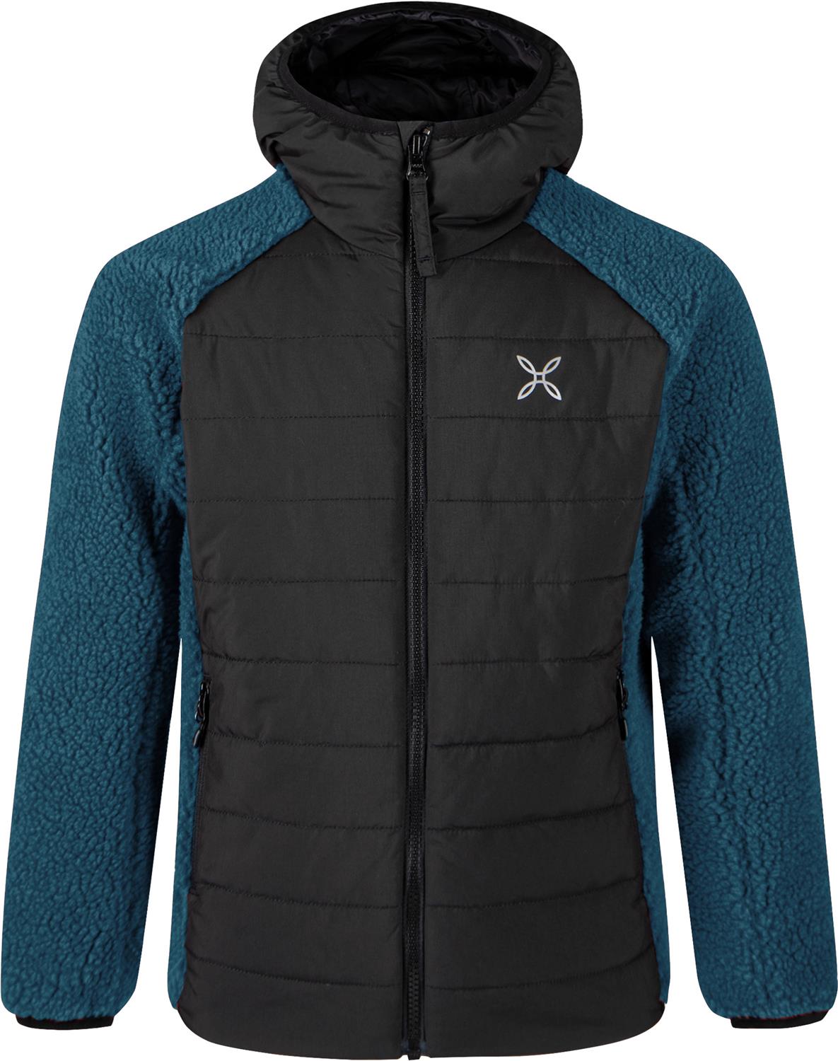 Montura - SHERPA HYBRID JACKET KIDS — STEEL BLUE — Vista frontale 1