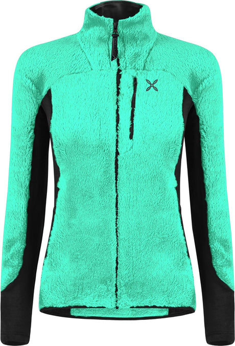 Montura - NORDIC FLEECE 2 JACKET WOMAN — BRIGHT TEAL — Vista frontale 1