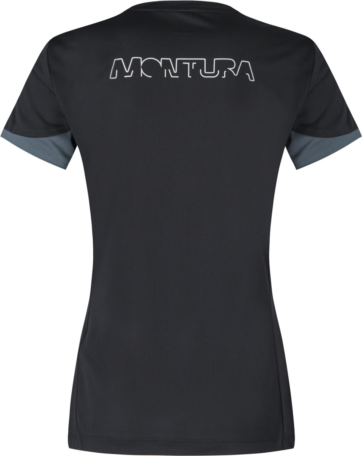 Montura - JOIN T-SHIRT WOMAN — BLACK/PIOMBO — Vista posteriore 2