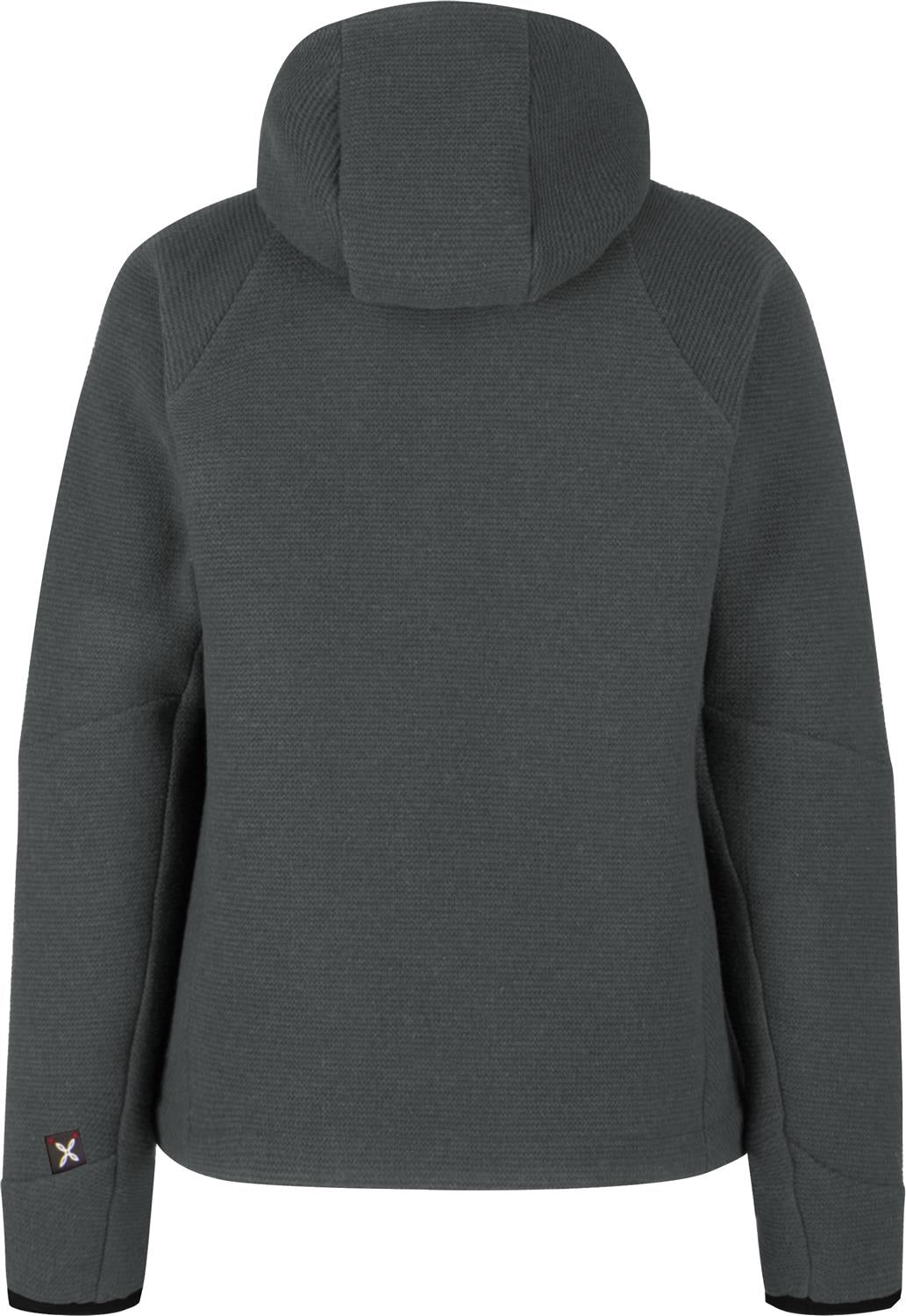 Montura - ESSENCE WOOL JACKET WOMAN — OBSIDIAN — Vista posteriore 3