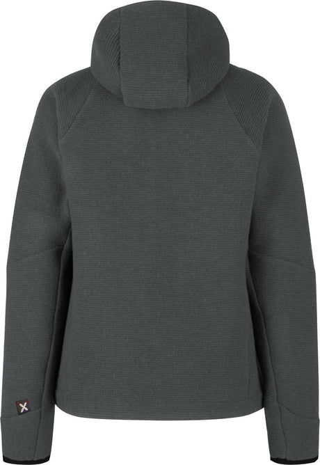 Montura - ESSENCE WOOL JACKET WOMAN — OBSIDIAN — Vista posteriore 3