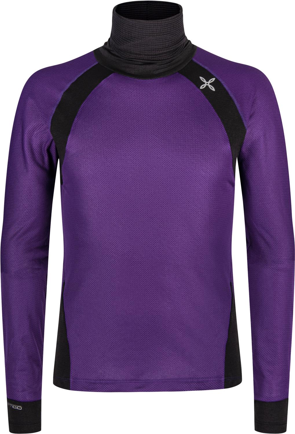 Montura - VERTIGO OCTA HIGH NECK MAGLIA — PETUNIA — Vista frontale 1