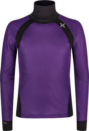 Montura - VERTIGO OCTA HIGH NECK MAGLIA — PETUNIA — Vista frontale 1