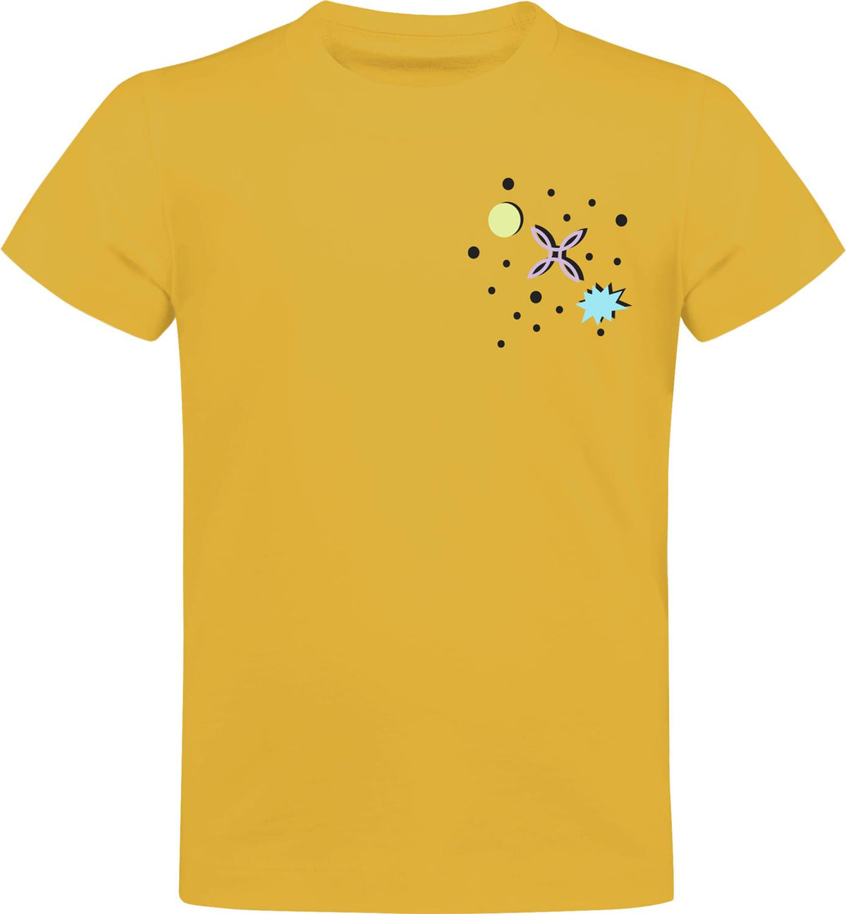 Montura - POP ART T-SHIRT BABY — MUSTARD — Vista frontale 1