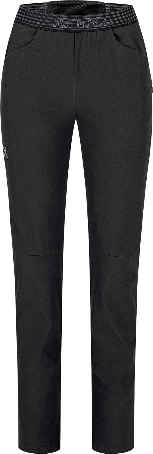 Montura - RISE PANTS WOMAN — ANTRACITE/MELON — Vista frontale 1