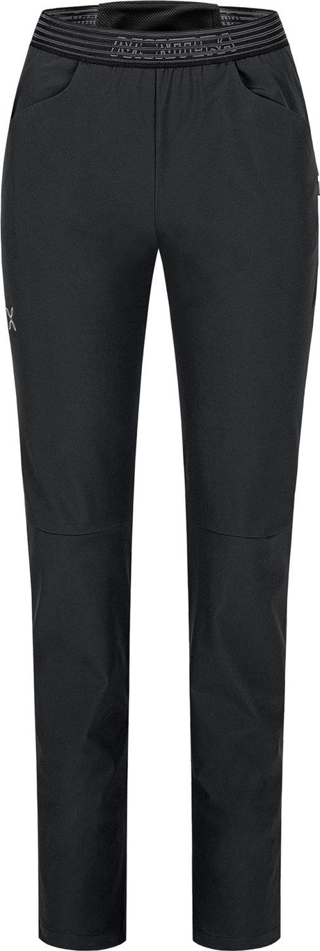 Montura - RISE PANTS WOMAN — ANTRACITE/MELON — Vista frontale 1