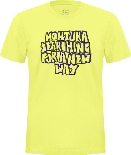 Montura - KNOTS T-SHIRT — SUNNY LIME — Vista frontale 1