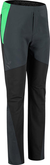 Montura - SYNTH PANTS — ANTRACITE/VIBE GREEN — Immagine 3