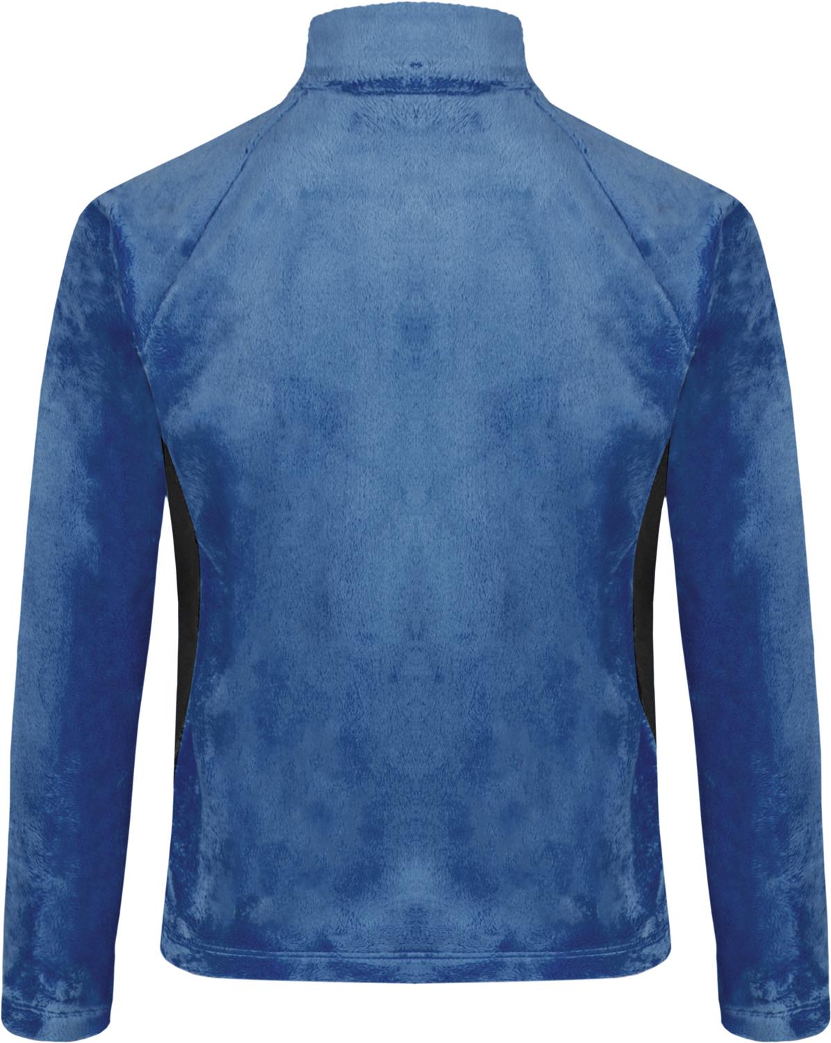 Montura - SOFT PILE MAGLIA KIDS — DEEP BLUE/BLACK — Vista posteriore 3
