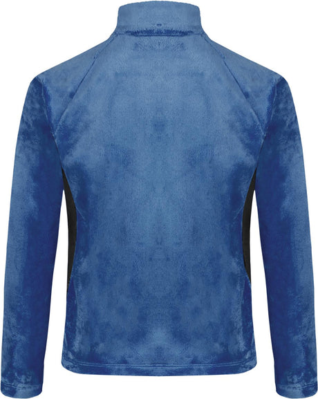 Montura - SOFT PILE MAGLIA KIDS — DEEP BLUE/BLACK — Vista posteriore 3