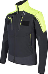Montura - BRAVE 3 JACKET — BLACK/GIALLO FLUO PERS. — Immagine 4