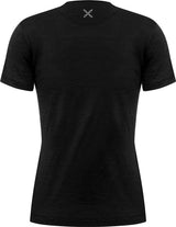 Montura - PEAKS MERINO T-SHIRT WOMAN — BLACK — Vista posteriore 2