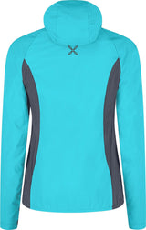 Montura - PEAK JACKET WOMAN — TURQUOISE/GRAPHITE BLUE — Vista posteriore 3