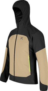 Montura - SEED HOODED JACKET — DESERT BEIGE/SUNNY LIME — Immagine 2