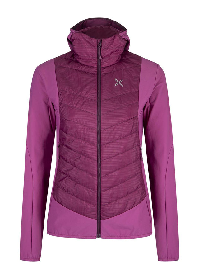 Montura - TRACE HYBRID JACKET WOMAN — BATON ROUGE/VINACCIA — Vista frontale 1