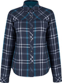 Montura - CHECK SHIRT WOMAN — GRAPHITE BLUE/DEEP BLUE — Vista frontale 1