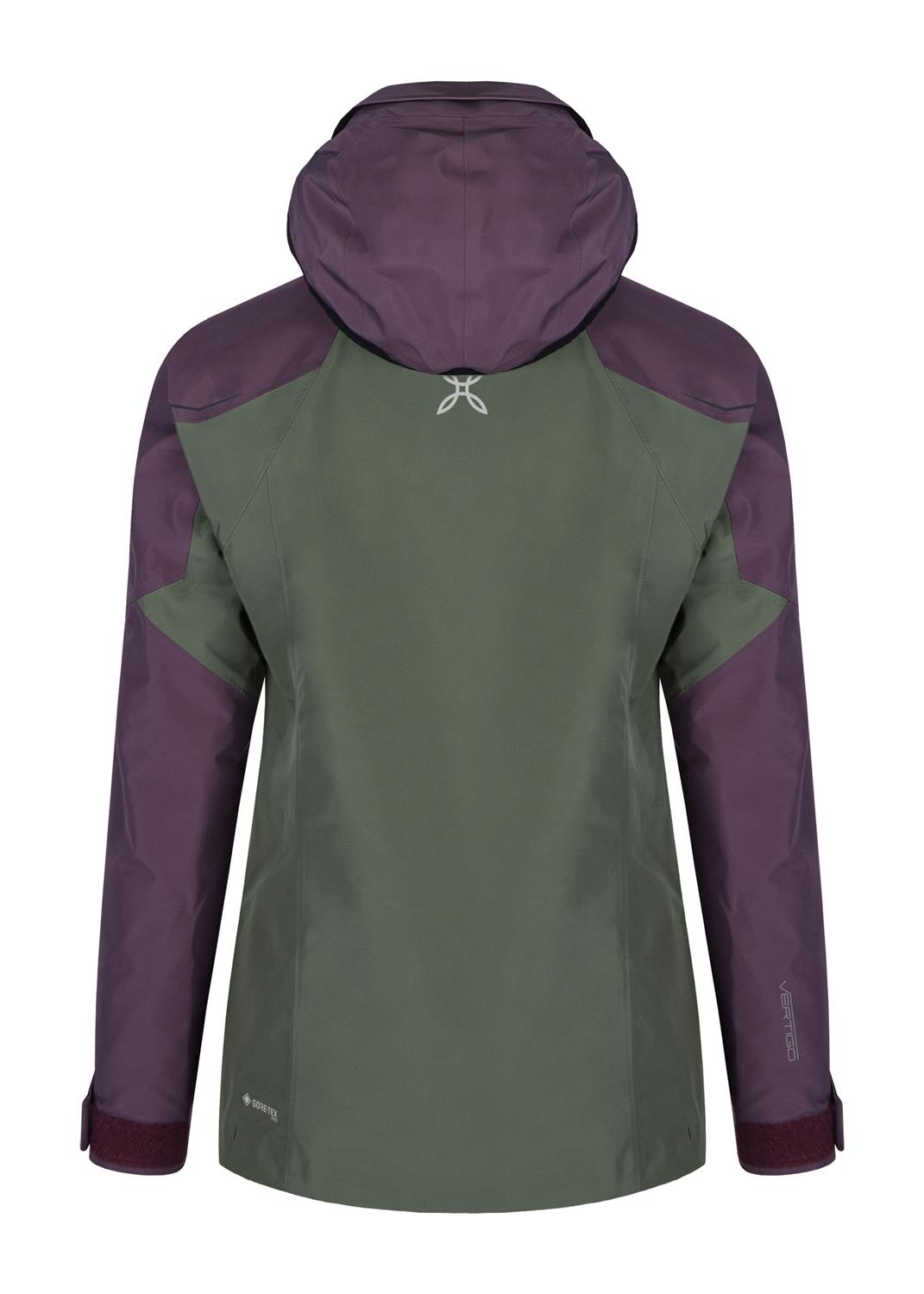 Montura - CLIFF JACKET WOMAN — VERDE SALVIA/VINACCIA — Vista posteriore 3