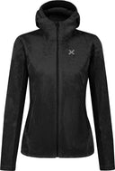 Montura - POLAR STYLE HOODED JKT WOMAN — BLACK — Vista frontale 1