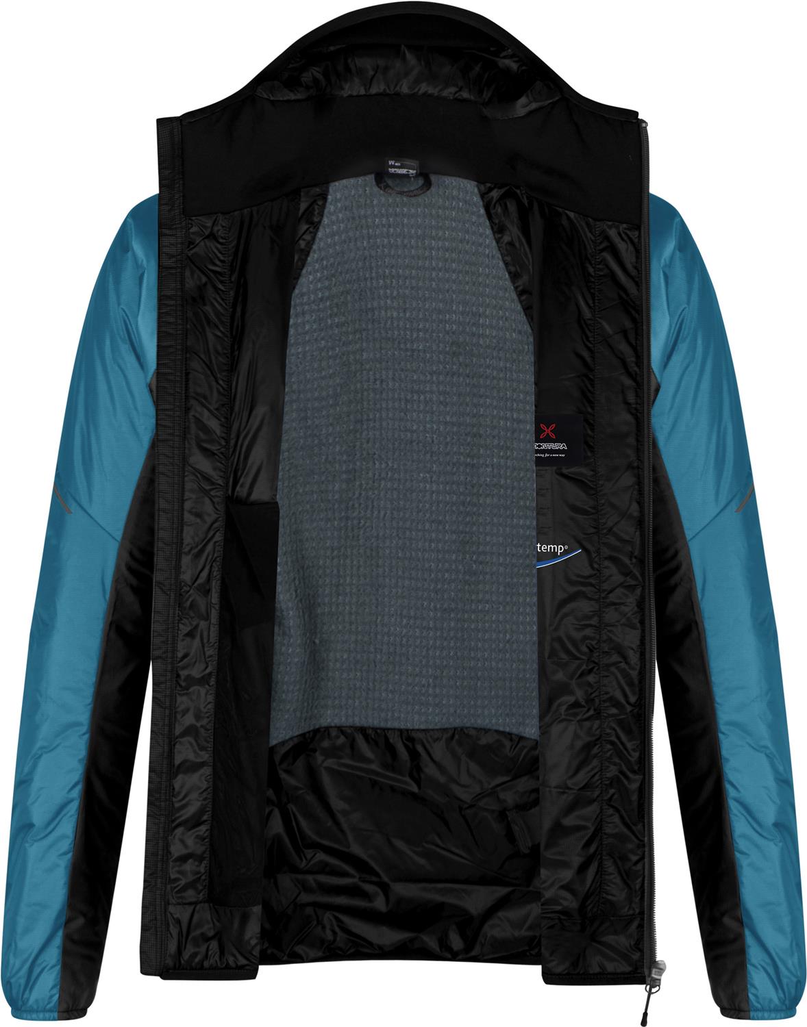 Montura - VULCAN 2.0 JACKET — STEEL BLUE/SUNNY LIME — Immagine 4