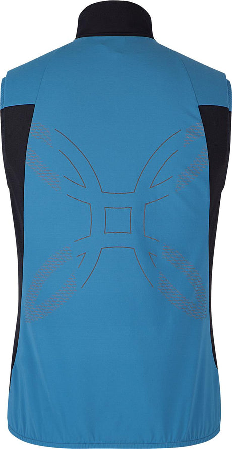 Montura - FLASH VEST — STEEL BLUE/SUNNY LIME — Vista posteriore 3