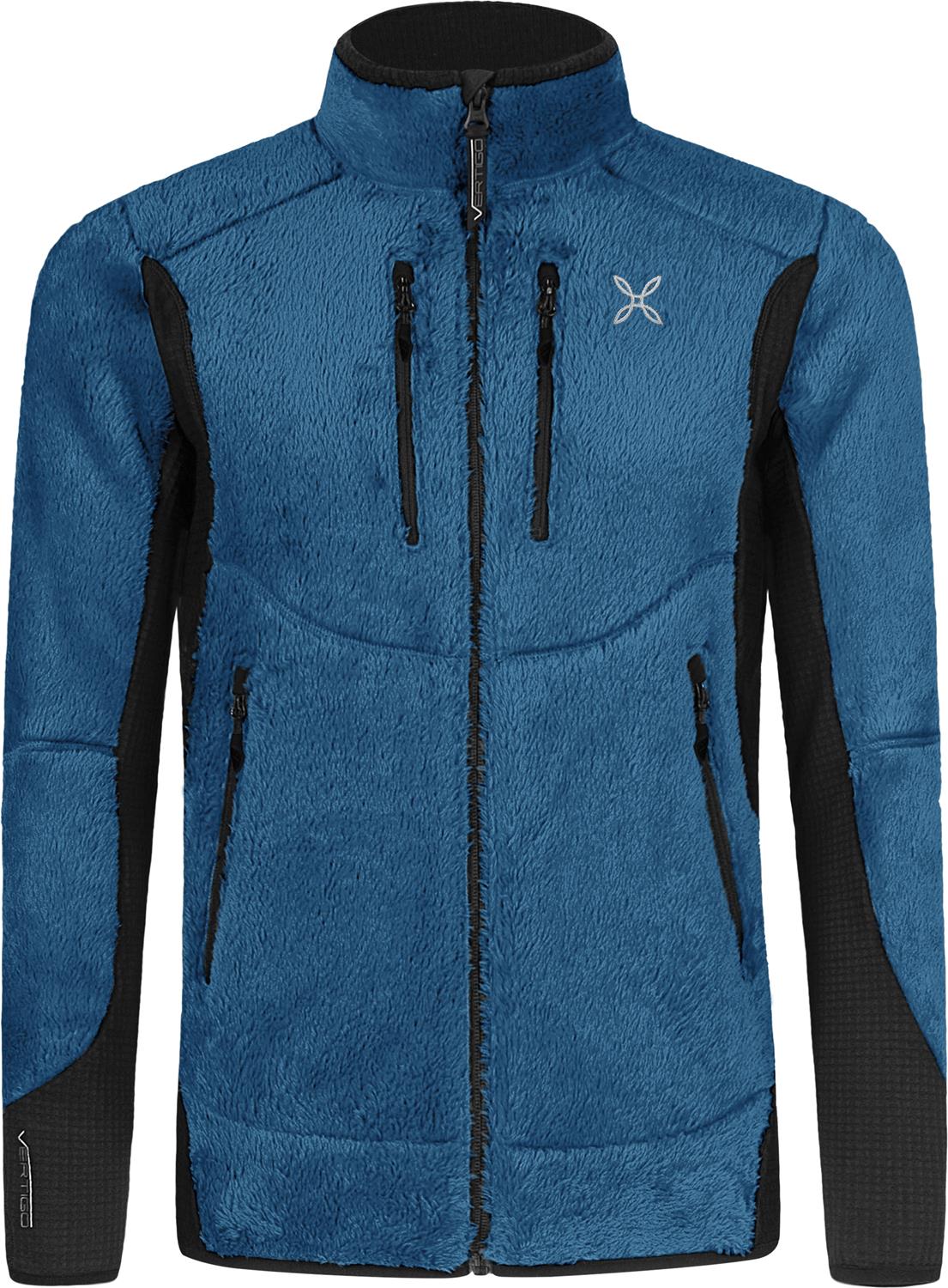 Montura - NORDIC FLEECE JACKET — STEEL BLUE — Vista frontale 1