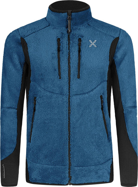 Montura - NORDIC FLEECE JACKET — STEEL BLUE — Vista frontale 1