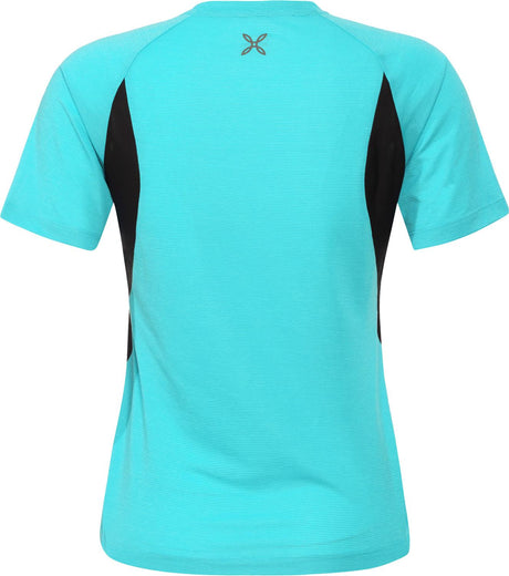 Montura - RISE T-SHIRT WOMAN — TURQUOISE — Vista posteriore 2