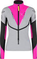Montura - SLICK 2 MAGLIA WOMAN — QUIET GREY/INTENSE VIOLET — Vista frontale 1