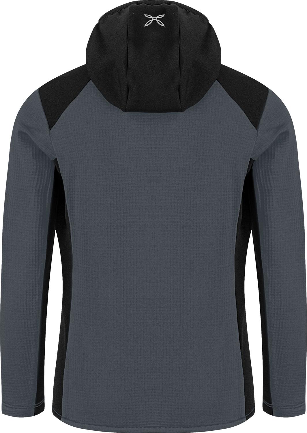 Montura - MELIS HOODED MAGLIA KIDS — PIOMBO — Vista posteriore 3