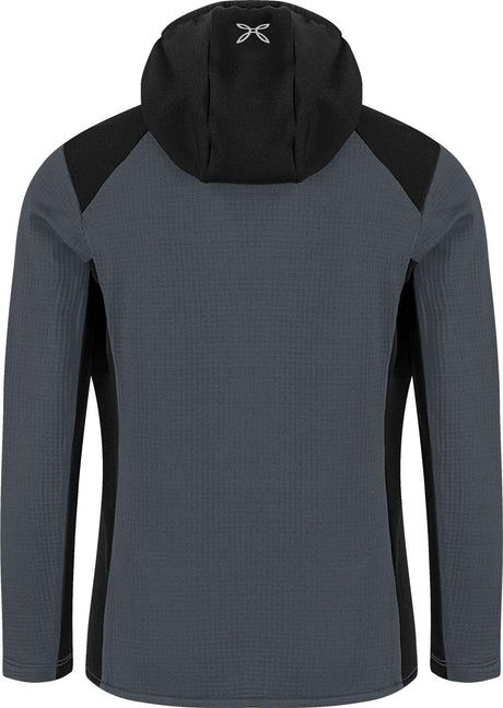 Montura - MELIS HOODED MAGLIA KIDS — PIOMBO — Vista posteriore 3