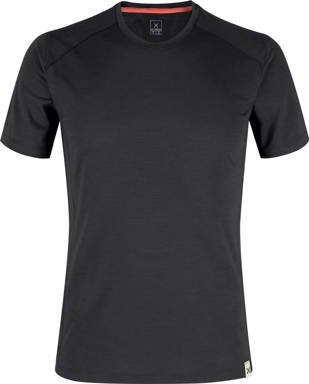 Montura - MERINO MIX T-SHIRT — ANTRACITE — Vista frontale 1