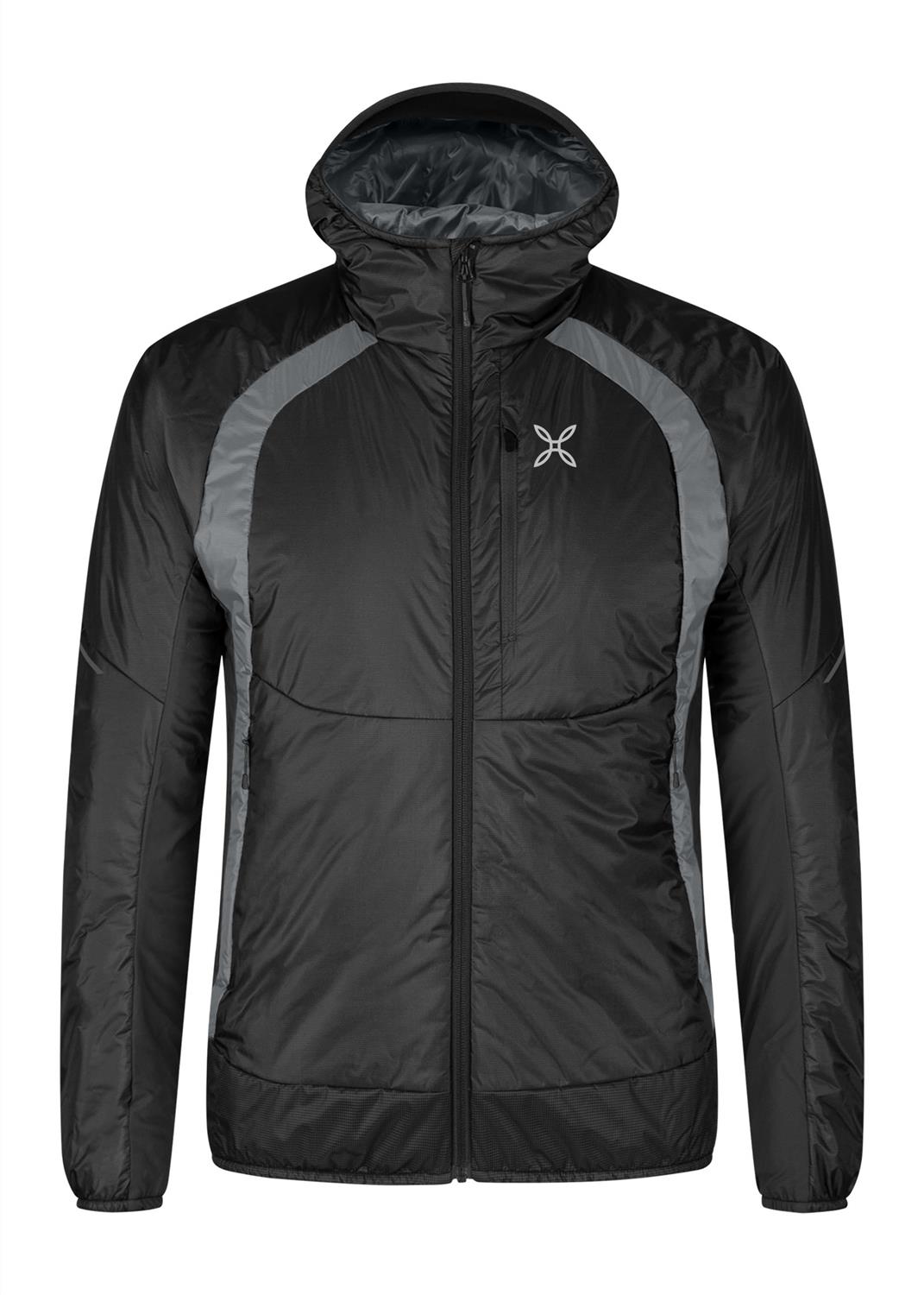Montura - VULCAN 2.0 JACKET — BLACK/MID GREY — Vista frontale 1