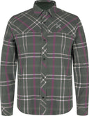 Montura - CHECK SHIRT — VERDE SALVIA/VINACCIA — Vista frontale 1