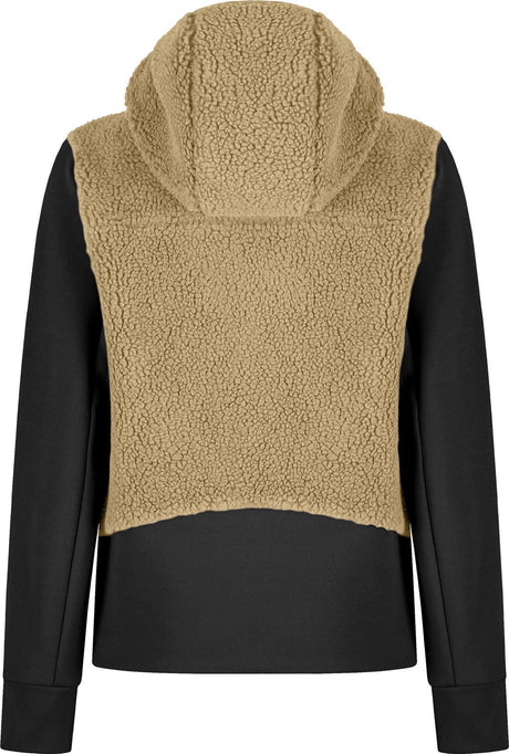 Montura - SHERPA MIX JACKET WOMAN — DESERT BEIGE — Vista posteriore 3