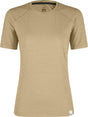 Montura - MERINO MIX T-SHIRT WOMAN — DESERT BEIGE — Vista frontale 1