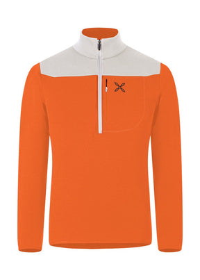Montura - ALTITUDE ANORAK — ORANGE/QUIET GREY — Vista frontale 1