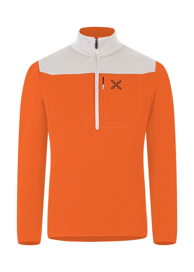 Montura - ALTITUDE ANORAK — ORANGE/QUIET GREY — Vista frontale 1