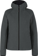 Montura - ESSENCE WOOL JACKET WOMAN — OBSIDIAN — Vista frontale 1