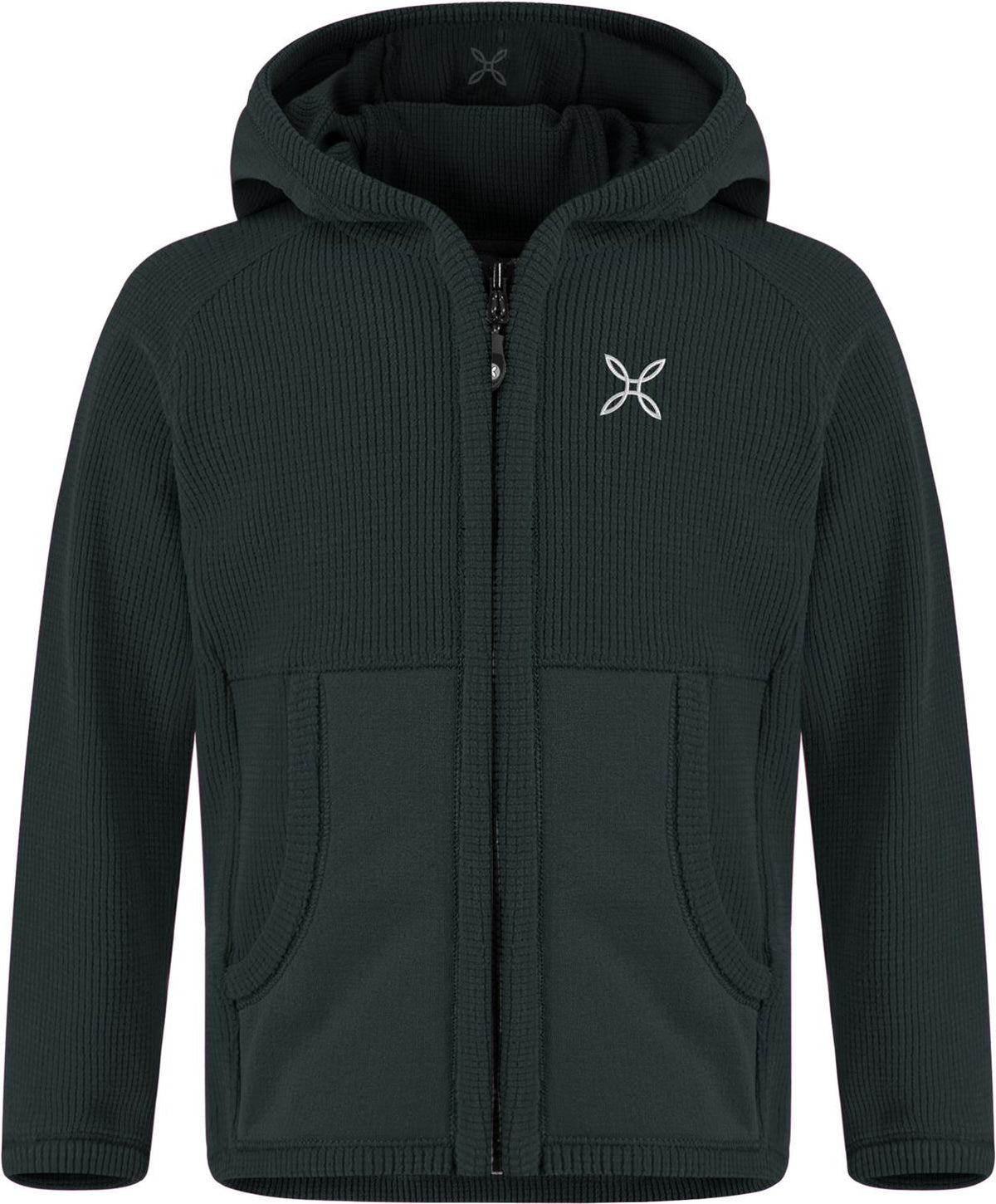 Montura - STRETCH HOODY JACKET BABY — ANTRACITE — Vista frontale 1