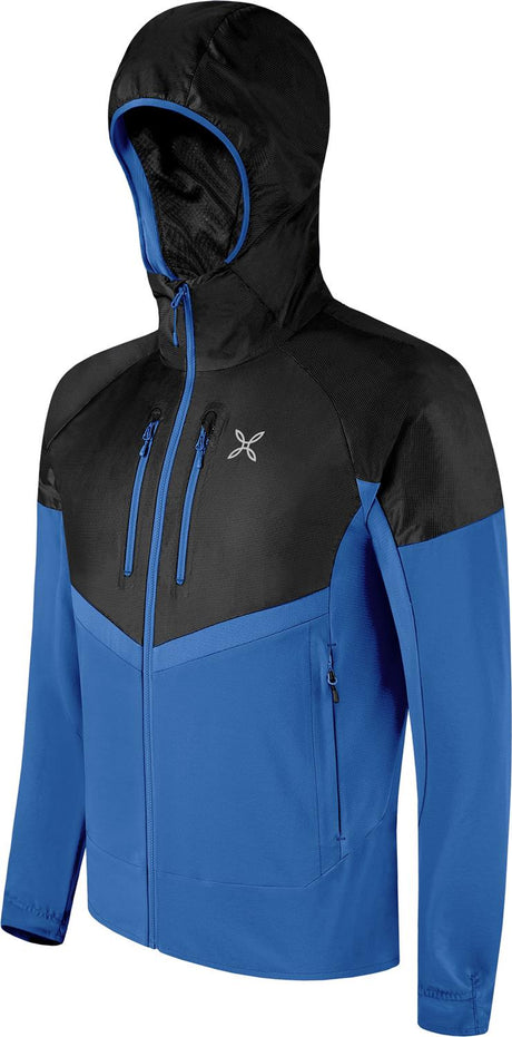 Montura - SPITZE HYBRID JACKET — B.BLUE — Immagine 2
