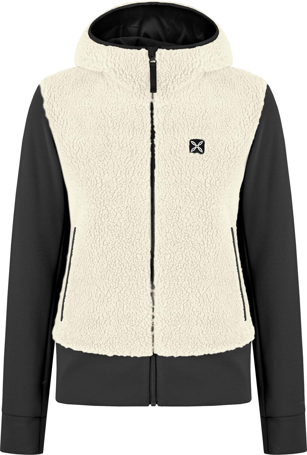 Montura - SHERPA MIX JACKET WOMAN — PANNA — Vista frontale 1