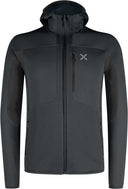 Montura - SMOOTH 2 HOODED MAGLIA — BLACK — Vista frontale 1