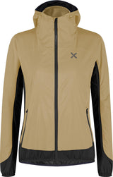 Montura - RISE OCTA HOODED JACKET WOMAN — DESERT BEIGE — Vista frontale 1