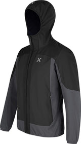 Montura - DOLOMITI WIND HOODED JACKET — BLACK/ANTRACITE — Immagine 2