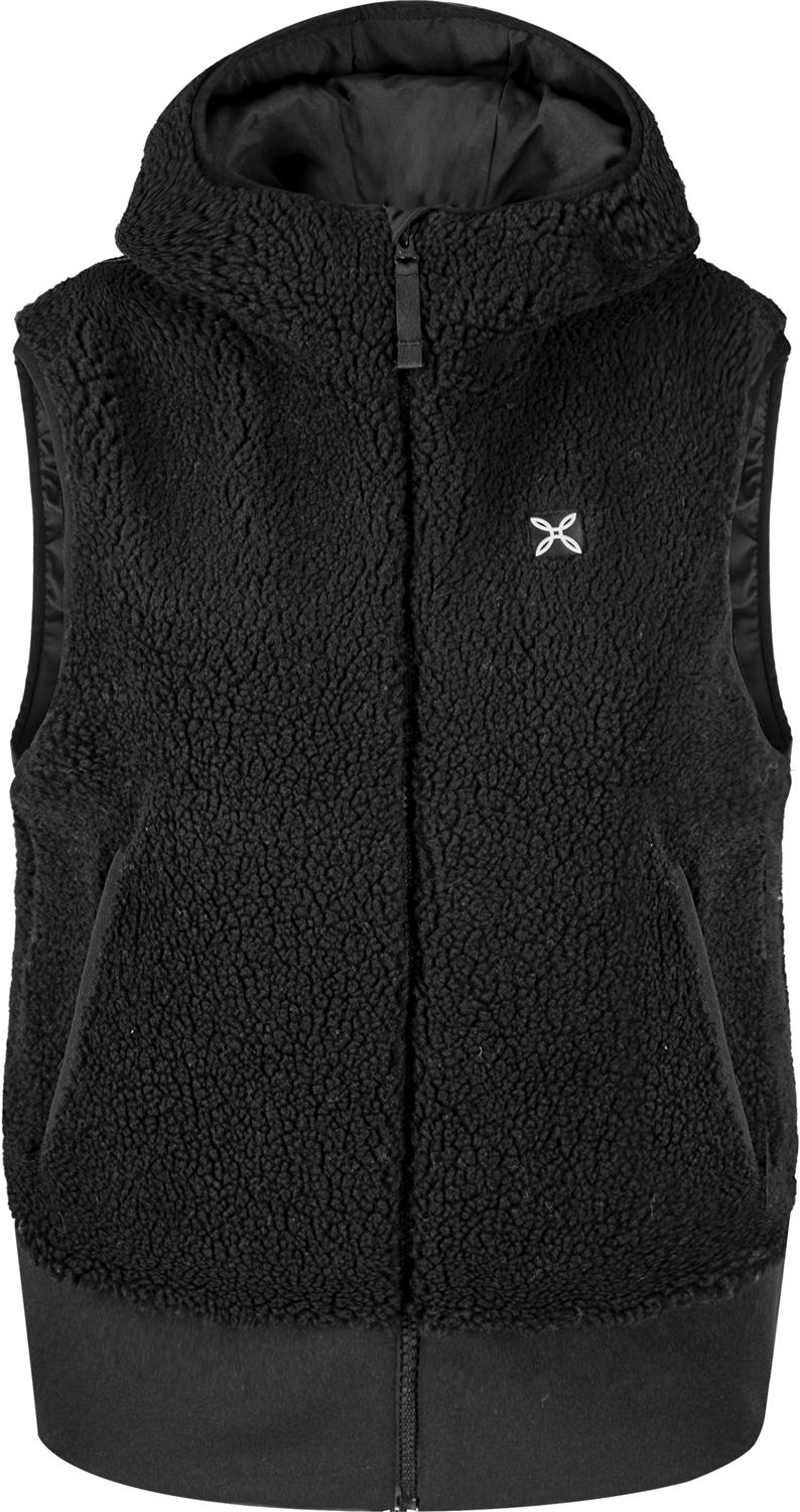 Montura - SHERPA VEST WOMAN — BLACK — Vista frontale 1