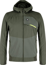 Montura - ALTAI HOODED JACKET — VERDE SALVIA/SUNNY LIME — Vista frontale 1