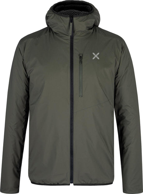 Montura - SHERPA REVERSIBLE JACKET — VERDE SALVIA — Vista frontale 1