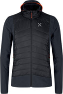 Montura - TRACE HYBRID JACKET — ANTRACITE/ORANGE — Vista frontale 1