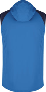 Montura - RISE HOODED VEST — B.BLUE/GRAPHITE BLUE — Vista posteriore 3